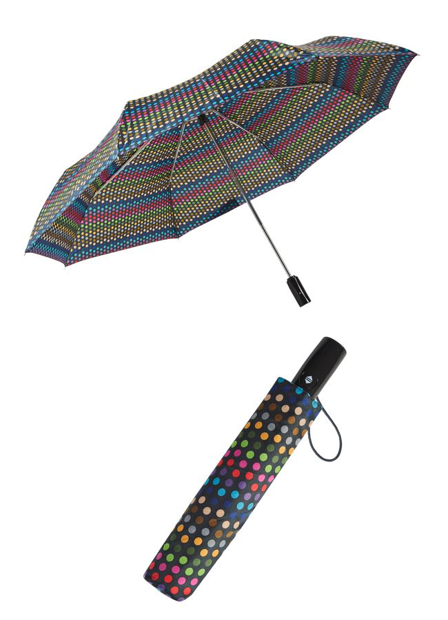 Rainstory - 抗UV雙人自動開收傘-繽紛彩點