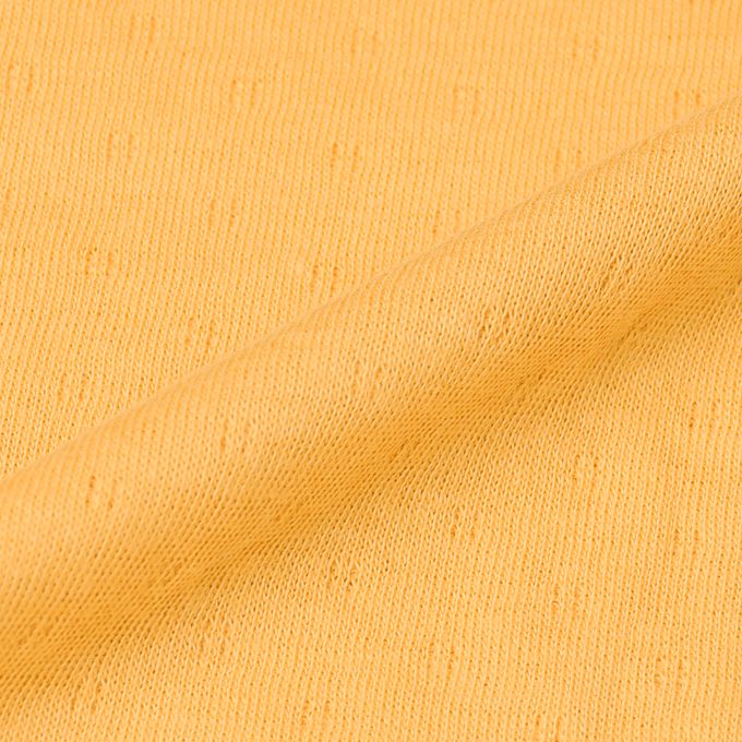 akachan honpo - 長袖圓領上衣2件組-蓬鬆棉 大象&公車-黃色