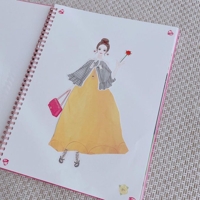 KIWOOM - 韓國 Design as you like小設計師時尚手冊-時髦洋裝系列