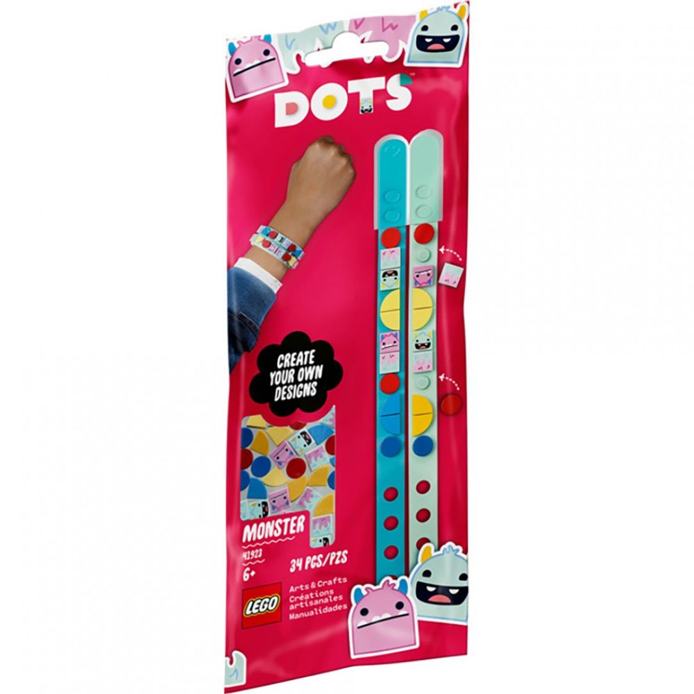 樂高 LEGO - 樂高積木 LEGO《 LT41923 》DOTS 系列 豆豆手環 -頑皮怪獸-34pcs