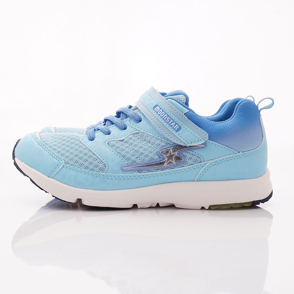 MOONSTAR - 日本月星競速機能童鞋-2E超輕量運動鞋(中大童段)-淺藍