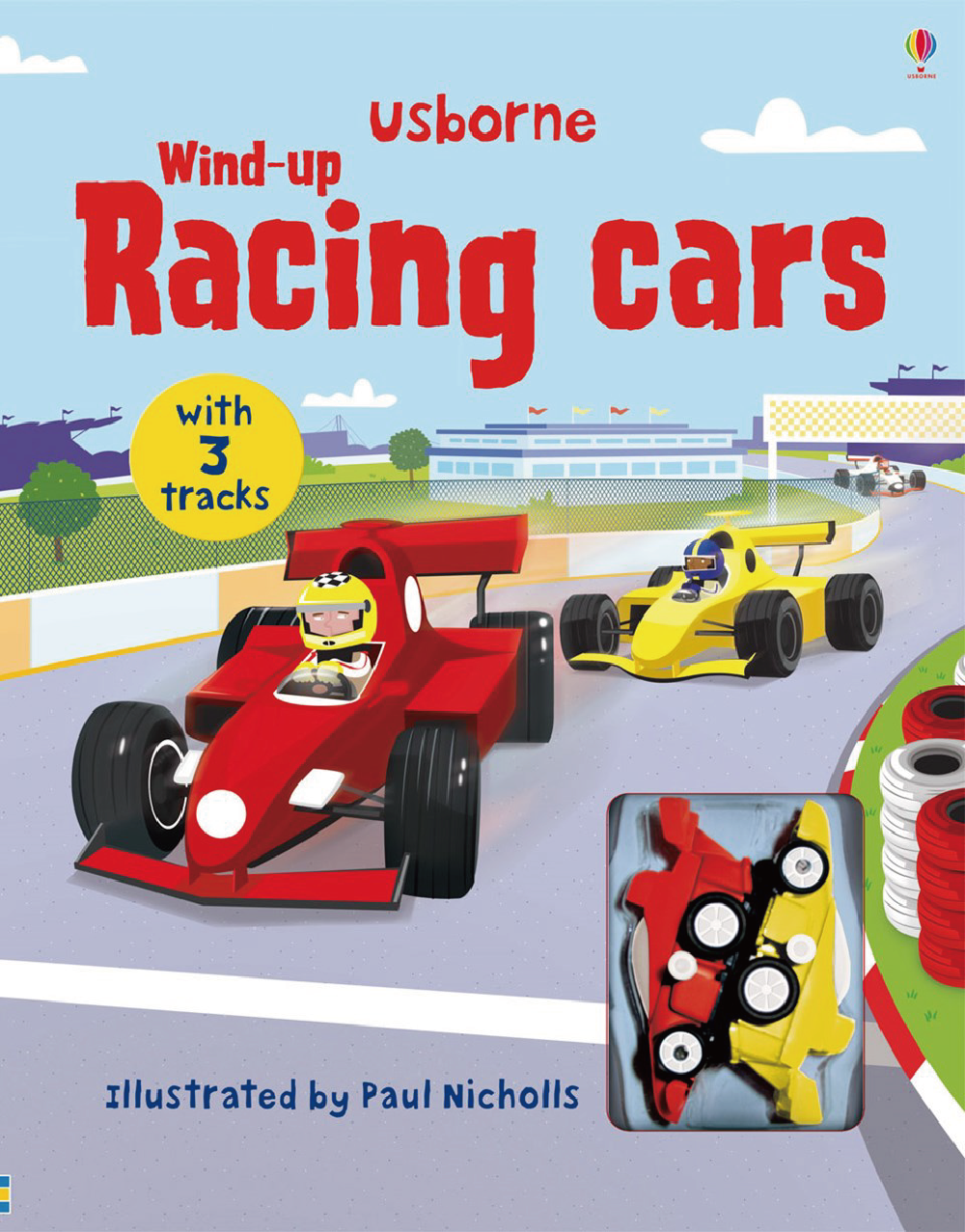 Wind-up: Racing cars