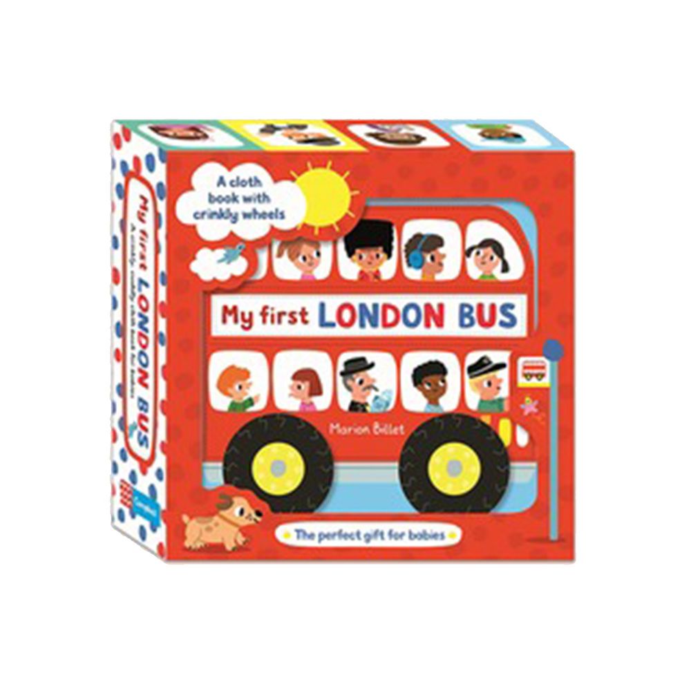 My First London Bus Cloth Book 我的第一本倫敦布書