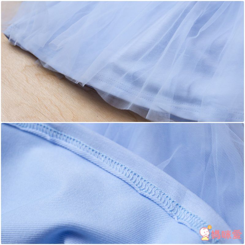 百穿不膩出門首選！超萌兔耳帽T網紗洋裝