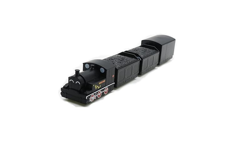 鐵支路模型 - 龍號機車煤車篷車迴力列車