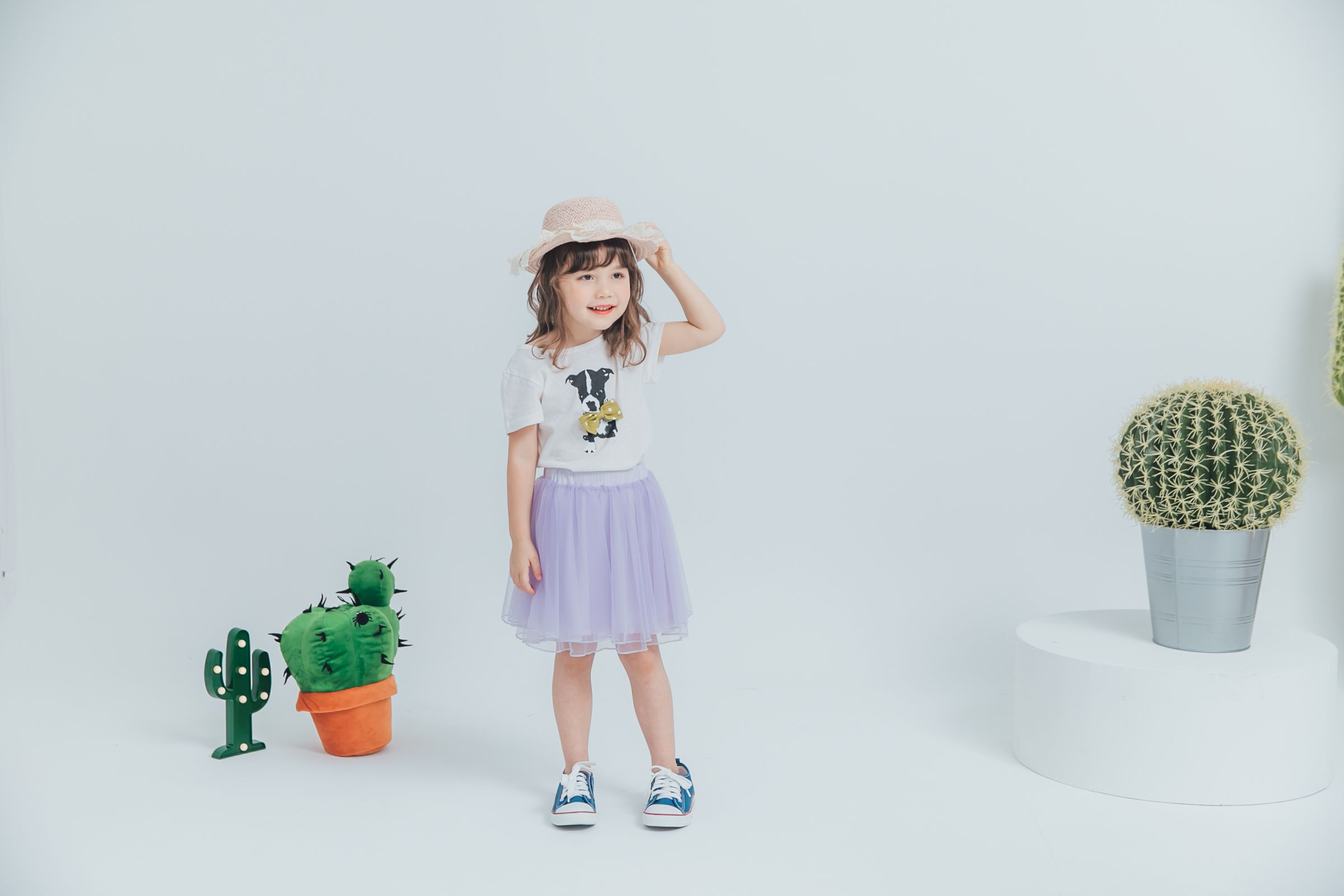 Peachy - 北鼻款*獨家訂製綿柔空氣紗裙-短裙款-溫柔灰