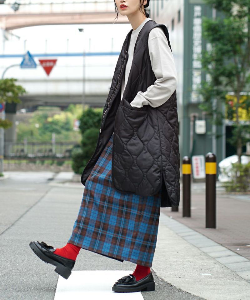 日本 zootie - SunnyHeat 防潑水蓄熱保暖長版背心-黑