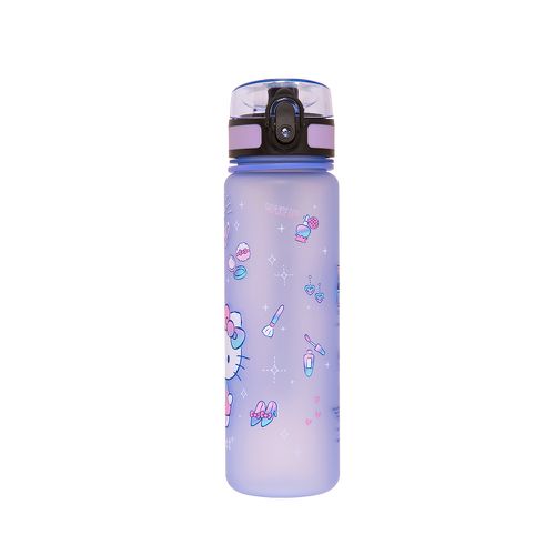 夢幻水晶凱蒂 彈蓋兒童水壺_水杯(500ML)-紫色 IMKTB11PL