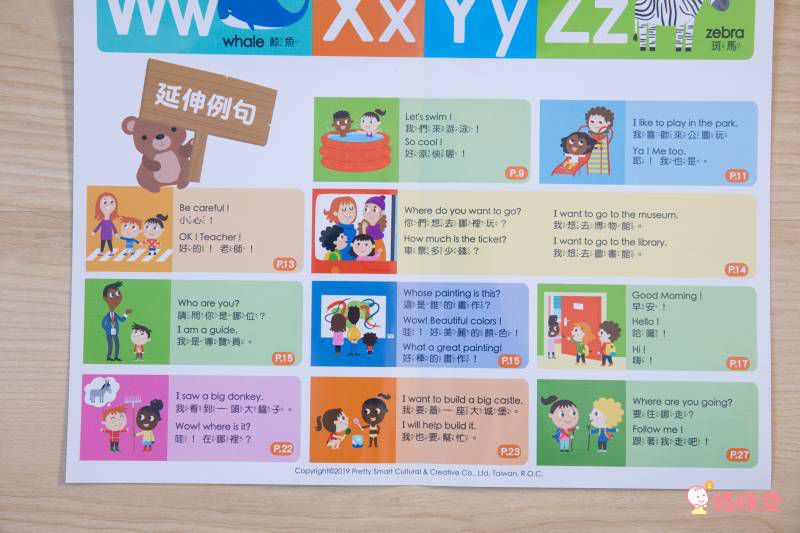 双美生活文創 - ABC點讀學習寶盒-波波狗點讀筆*1隻＋ABC認知圖典*1本＋圖鑑點讀書*1本＋ABC點讀掛圖*1張＋注音點讀卡*1張