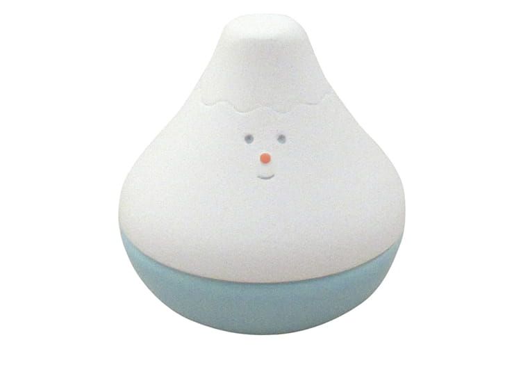 日本 DECOLE - 療癒精油陶土擴香石小公仔擺飾-不倒翁款-富士山 (φ5.2x5.6cm)