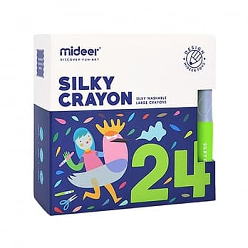 MiDeer - 絲綢蠟筆-24色