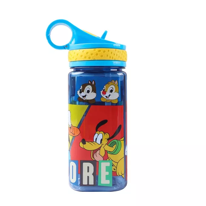 SuperBO - 兒童吸管方形水壺-米奇-480ml