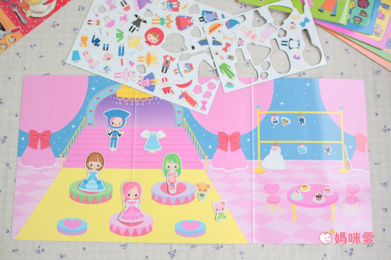 近60種主題！比利時繪本風磁鐵書 x 隨身貼紙書