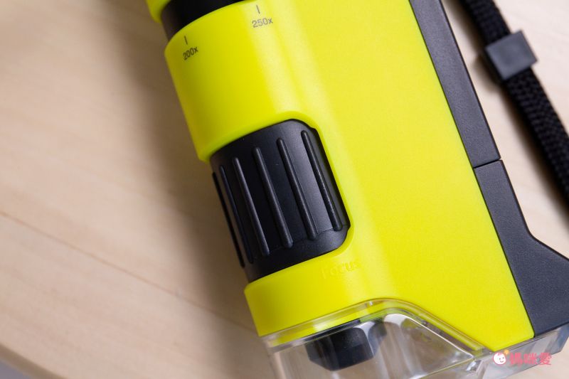 日本 Raymay - 攜帶式隨身顯微鏡-100-250倍率-黃