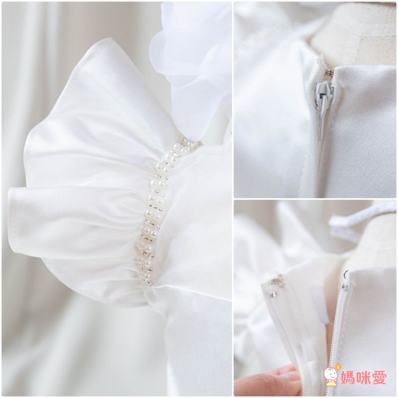 Princess 純手工訂製♚夢幻光澤緞面公主禮服