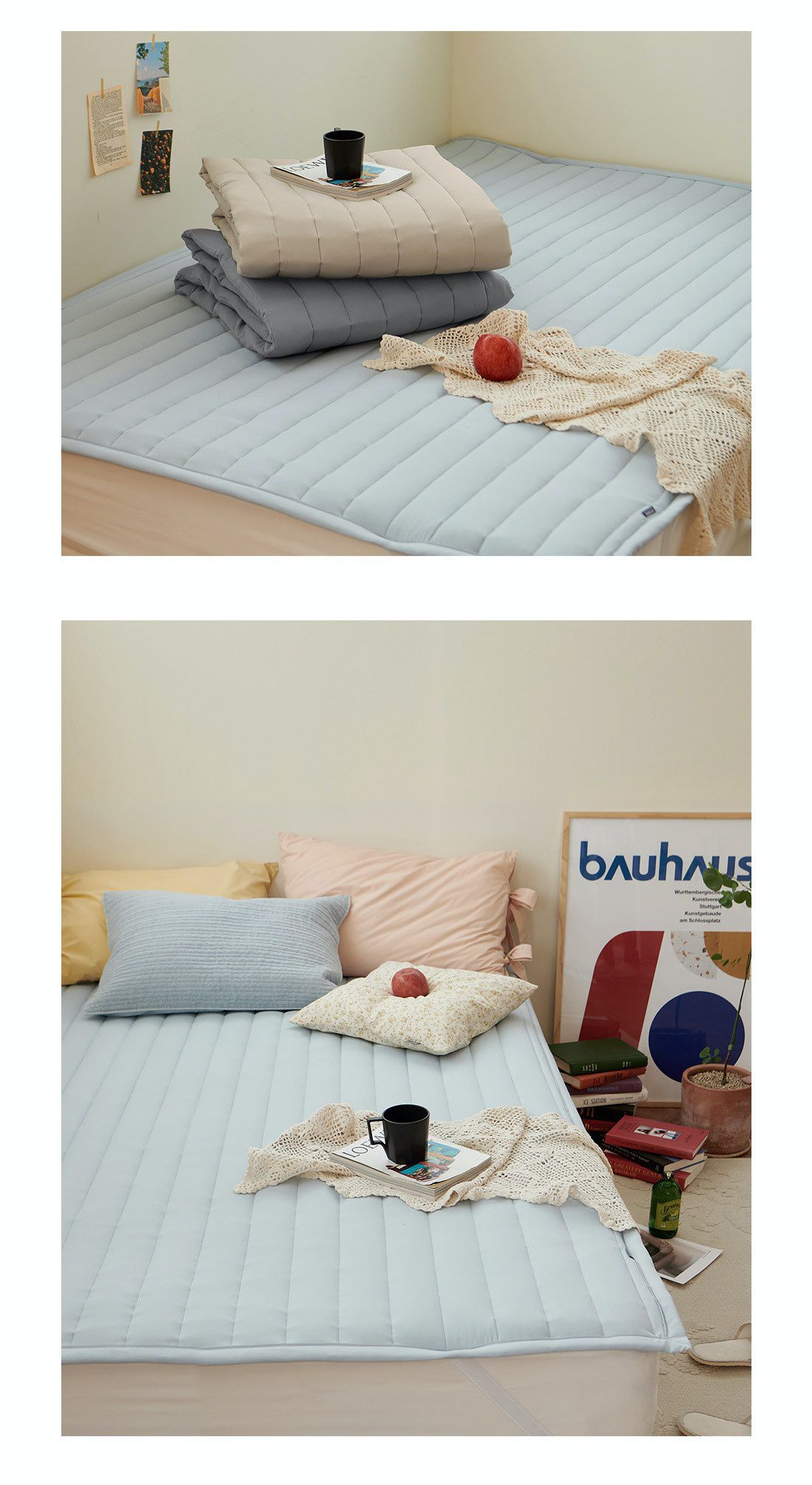 韓國Prielle 超細纖維保潔墊 迷霧藍款