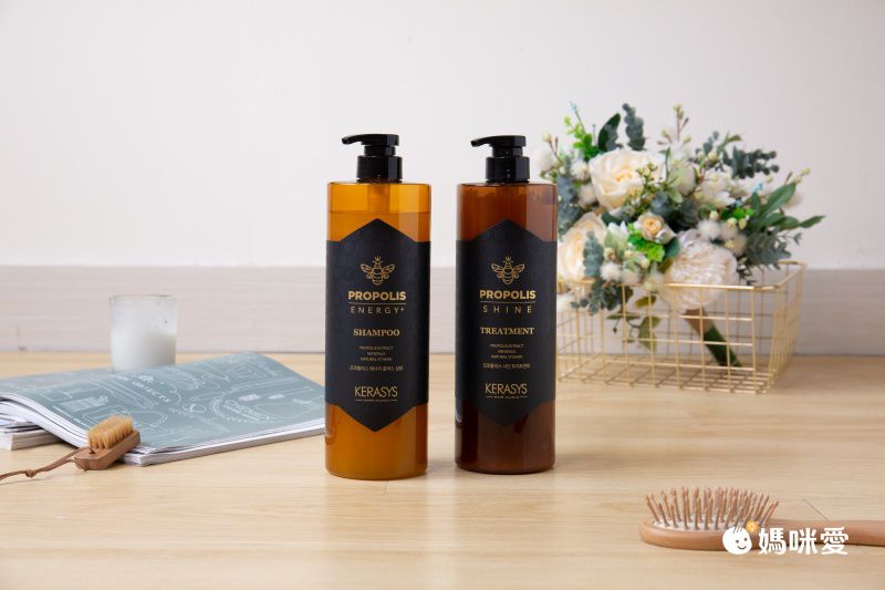 KERASYS可瑞絲 - 蜂膠洗髮精-1000ml+蜂膠護髮素-500ml