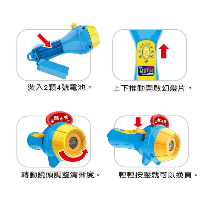 世一文化 - 迷你星空劇場-童話王國故事投影