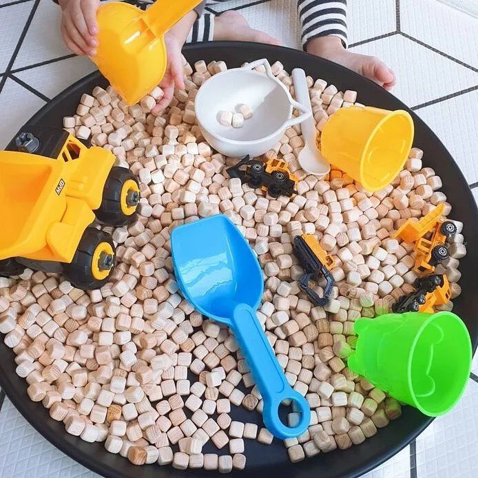 玩玩 Play - 荷木小立方木兒 (12MM)-400顆左右