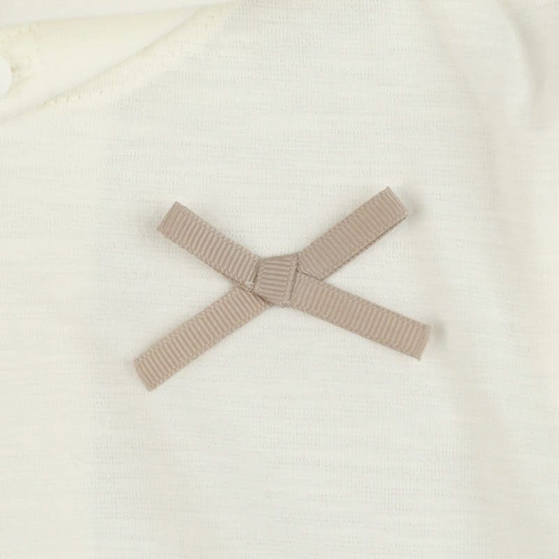 akachan honpo - 幼兒抗UV連帽外套-米白色