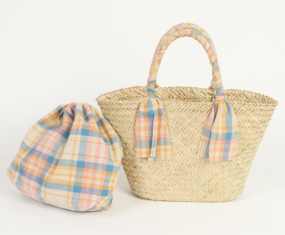 日本妞夏日最愛。草編包Ｘ編織包