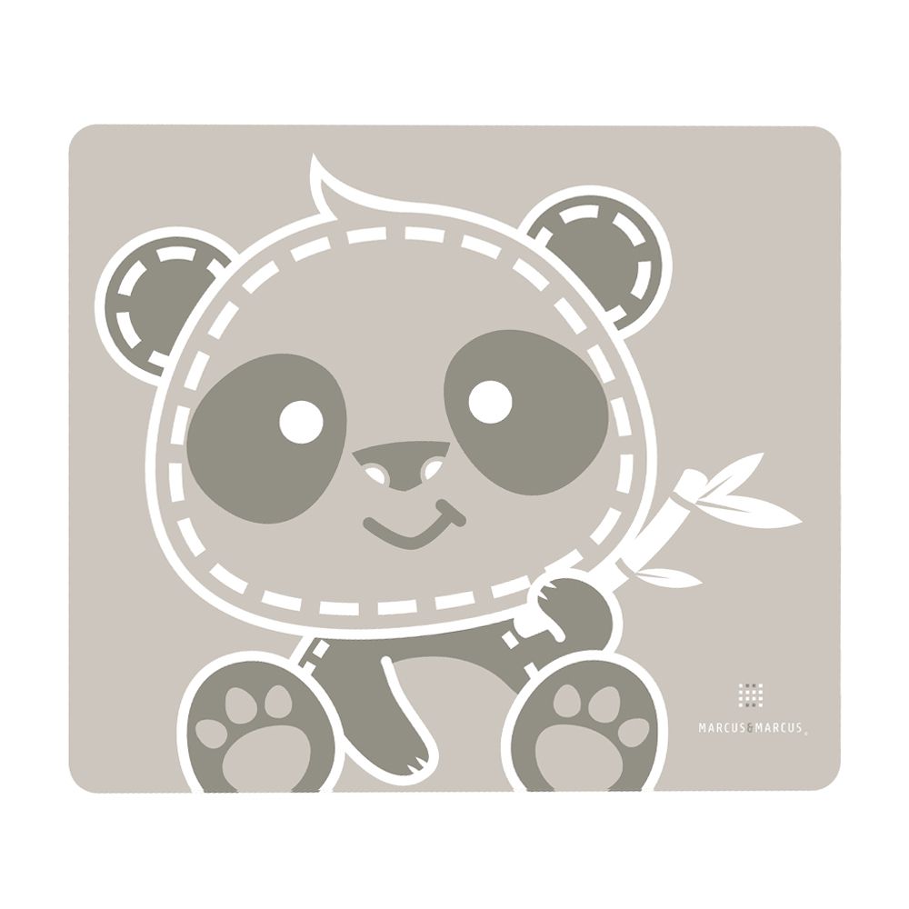 MARCUS＆MARCUS - 動物樂園矽膠餐墊-貓熊