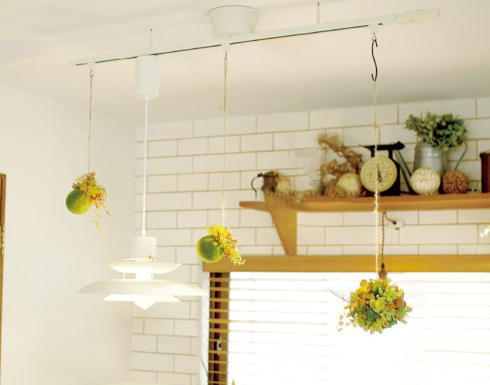 日本 KISHIMA - CT觸媒 消臭仿真多肉掛飾/盆栽球-KH-61199-黃 (L(16.5x16.5x72.5cm))