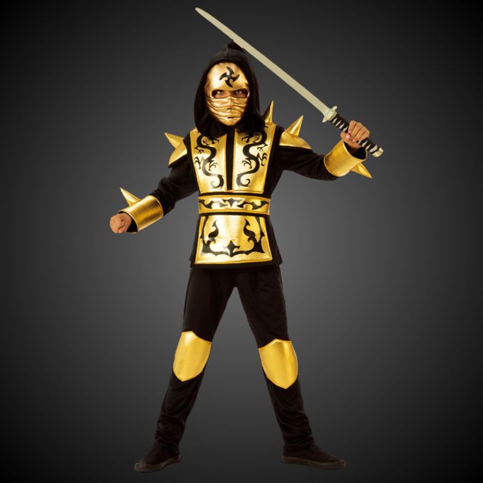 金龍仿盔甲忍者套裝組-萬聖節造型服