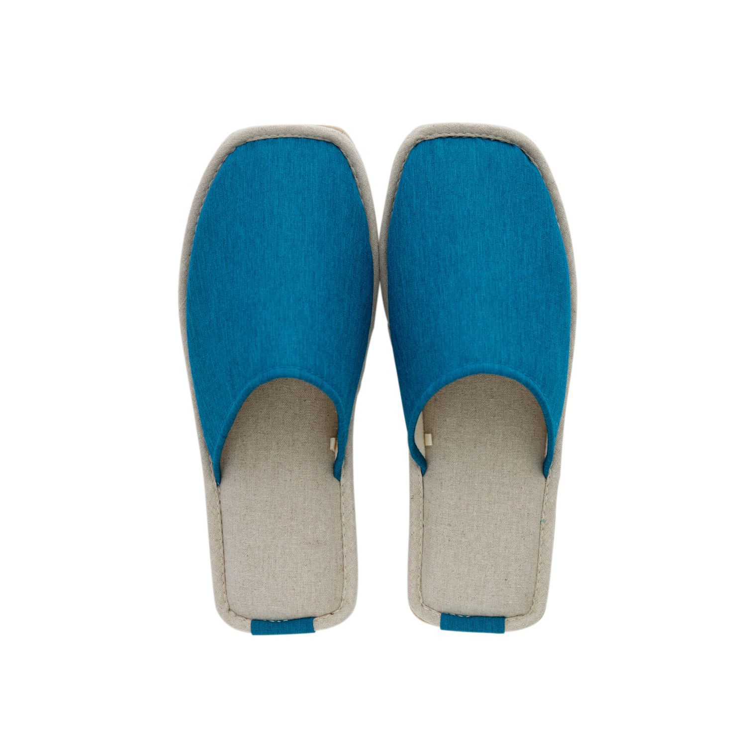 日本千趣會 - 撥水加工舒適室內拖鞋-深藍 (L(25-27cm))