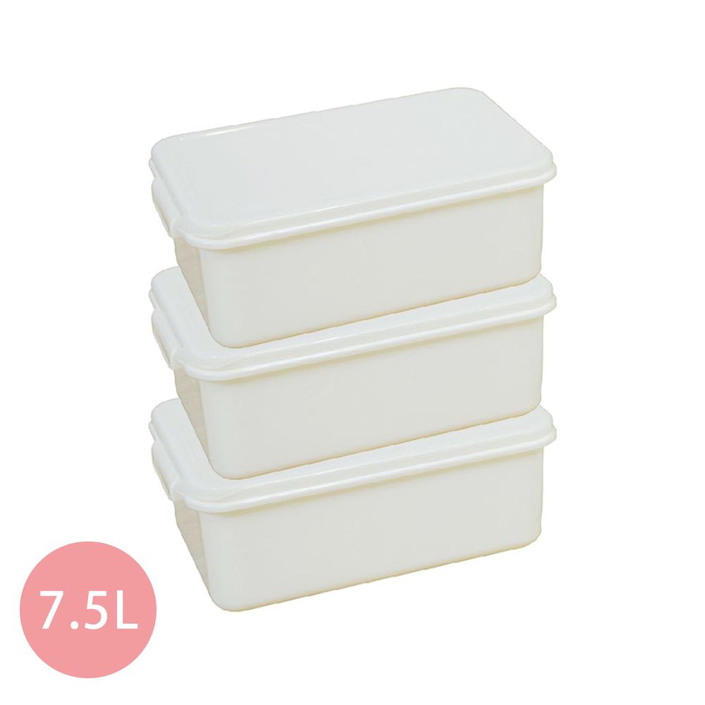 大象平方 - 零下30度冷凍專用密封保鮮盒 7.5L 【3入】