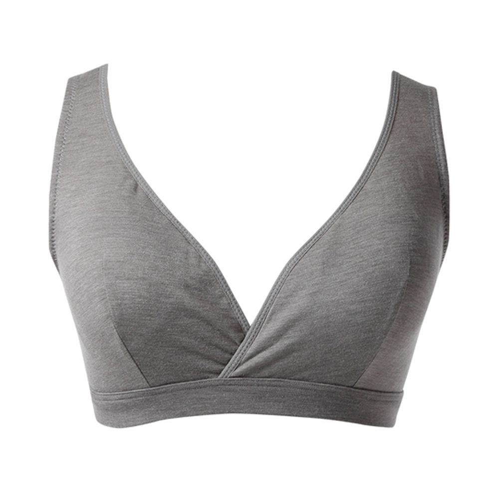 貝恩 Baan - 時尚簡約胸罩-簡約灰