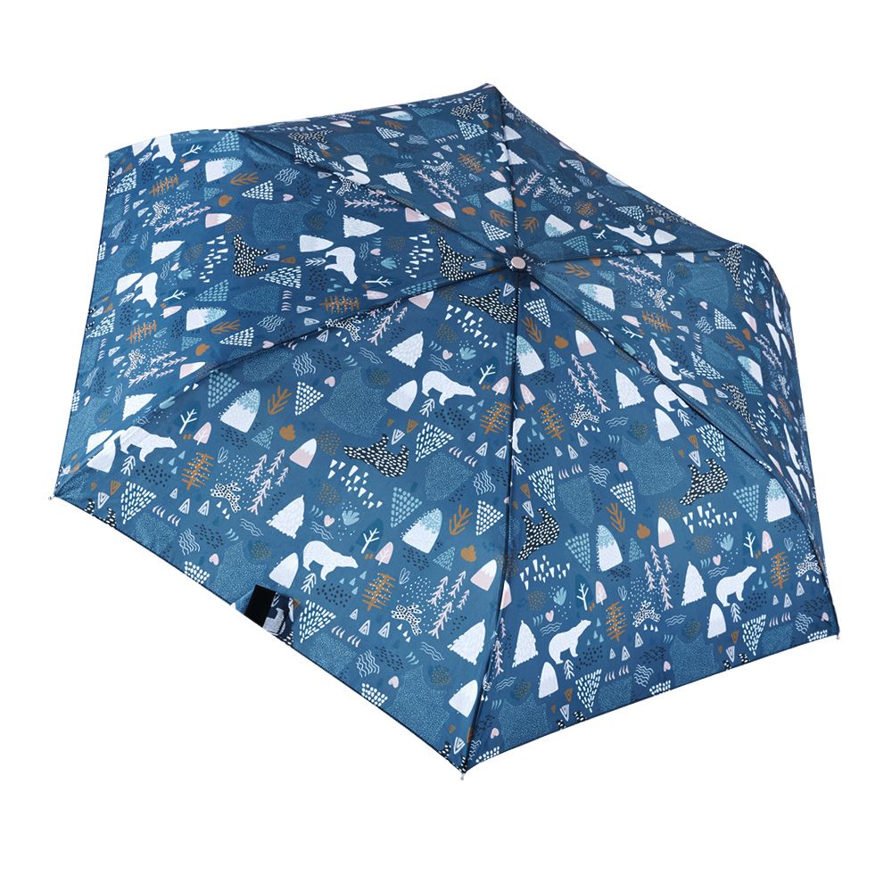 抗UV手開輕細口紅傘-白熊森林-225g