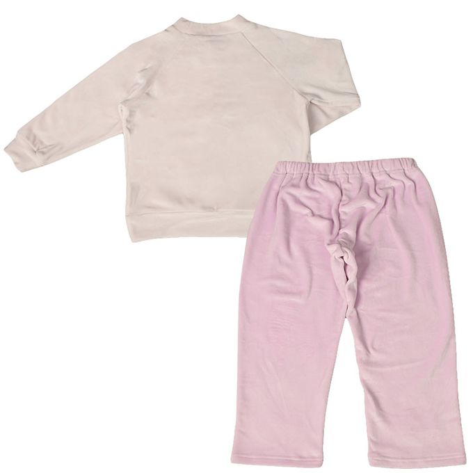 akachan honpo - 長袖軟綿彈性家居服-紫色