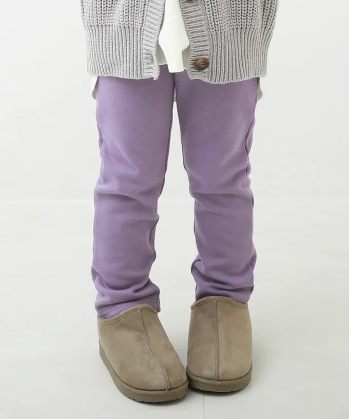 日本 devirock - RICH WARM 保暖裏毛合身長褲-橄欖綠