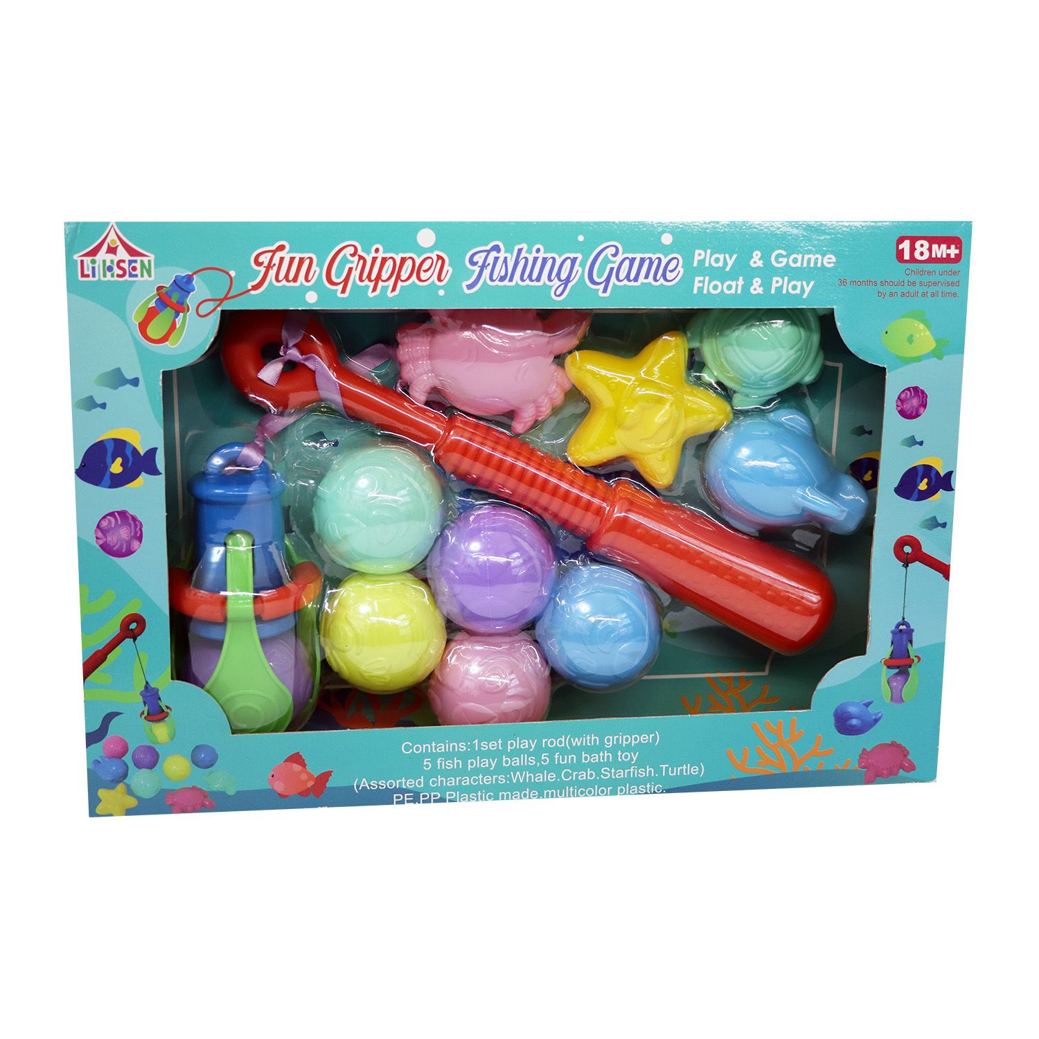 LIHSEN - 夾夾釣魚遊戲組