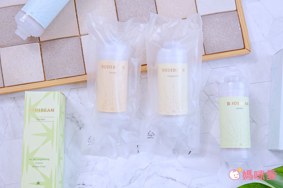 韓國 BODIBEAM - (限定優惠款)香氛除氯蓮蓬頭濾芯-芒果蜜桃香(防護肌膚)*1 (170g)