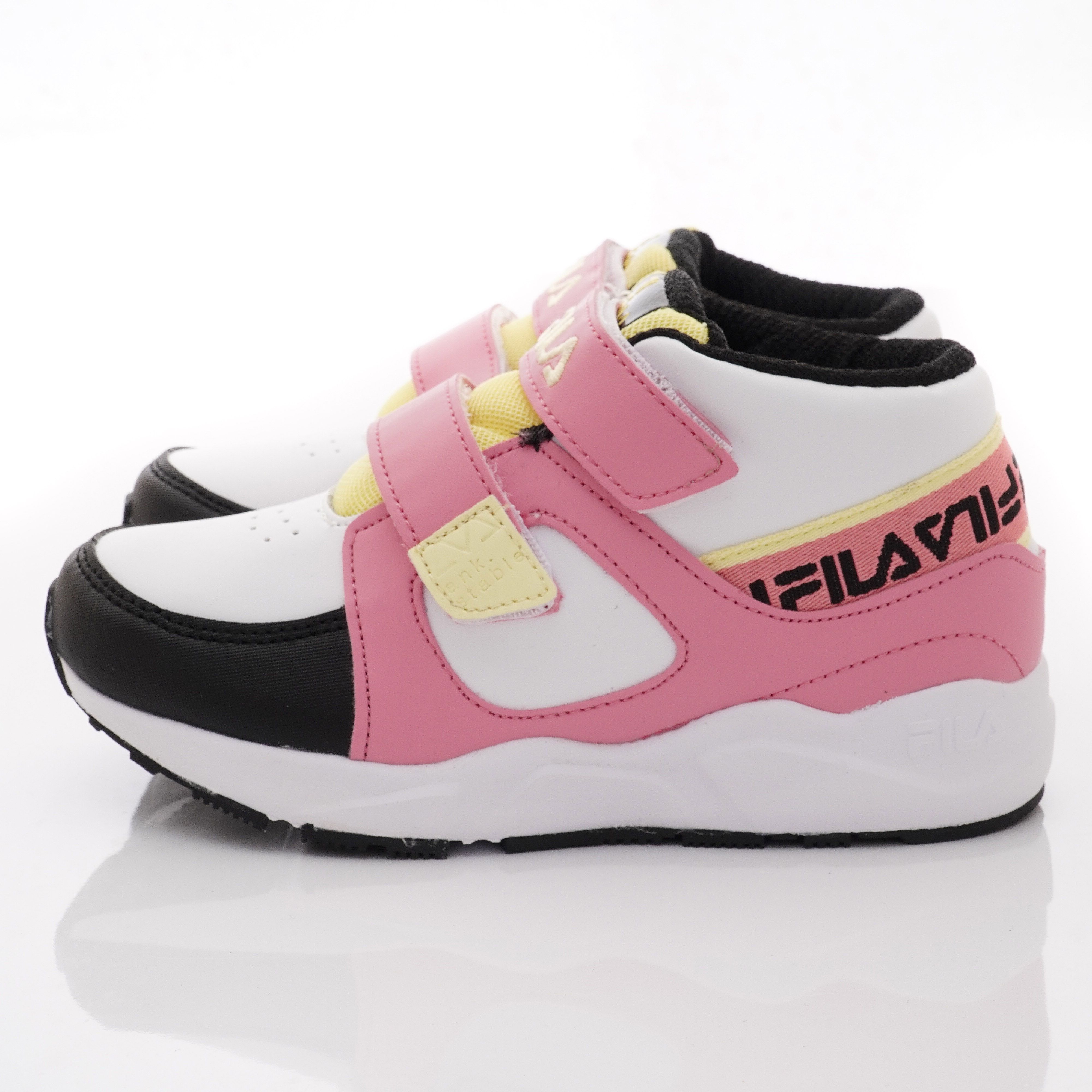 FILA - 全方位穩定機能鞋款(中小童段)-運動鞋-桃黃