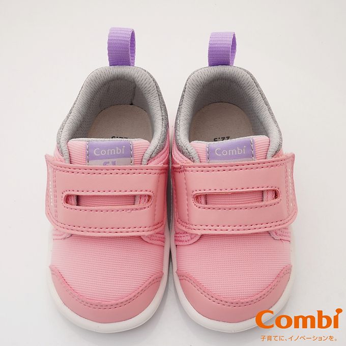 日本 Combi - COMBI醫學級NICEWALK兒童成長機能鞋-C2301PI(寶寶段)-休閒鞋-粉