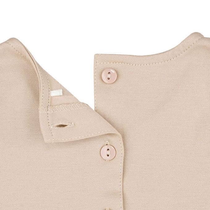 akachan honpo - 百褶洋裝 素面-淺卡其