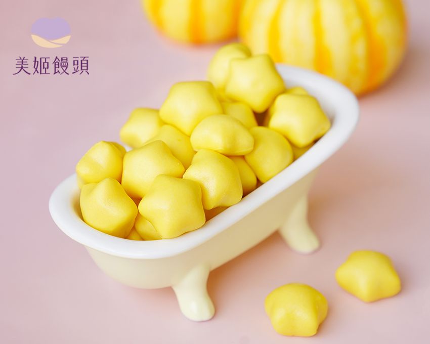 美姬饅頭 - 數星星南瓜泥一口小饅頭 (180g)