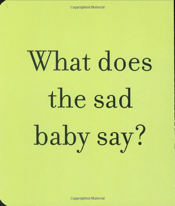 What Does Baby Say? 寶寶在說什麼？