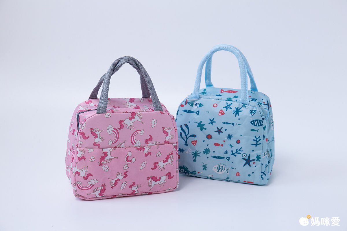 保溫便當袋-橘色 (23x13x19CM)