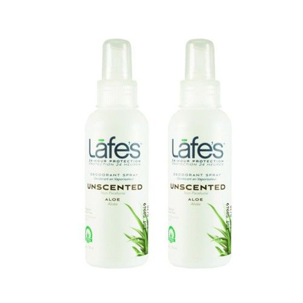 美國 Lafe's organic - 體香噴霧-無味自然-第二件五折優惠組-118ml*2