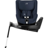 britax römer - 德國原裝Dualfix Pro ISOFIX 360度旋轉0-4歲汽座-靜夜藍-(贈皮椅保護墊)