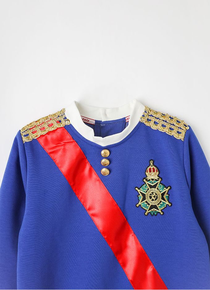 韓國 OZKIZ - 英國王子長袖套裝