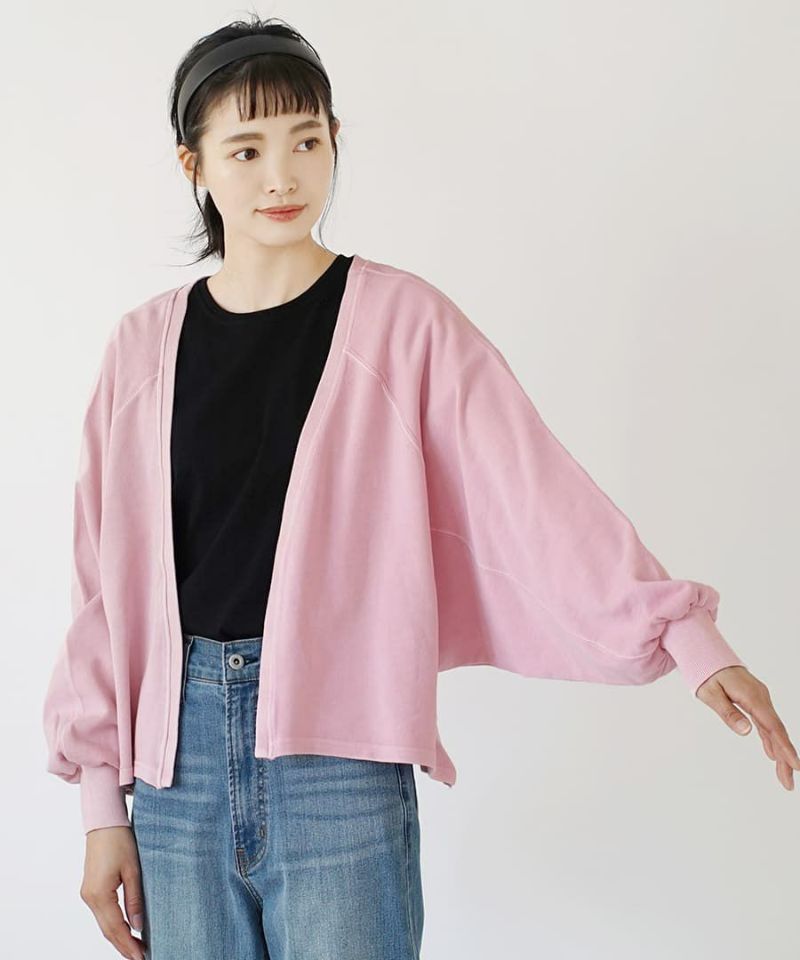 日本 zootie - 100%棉 開襟短版薄外套-柳橙橘