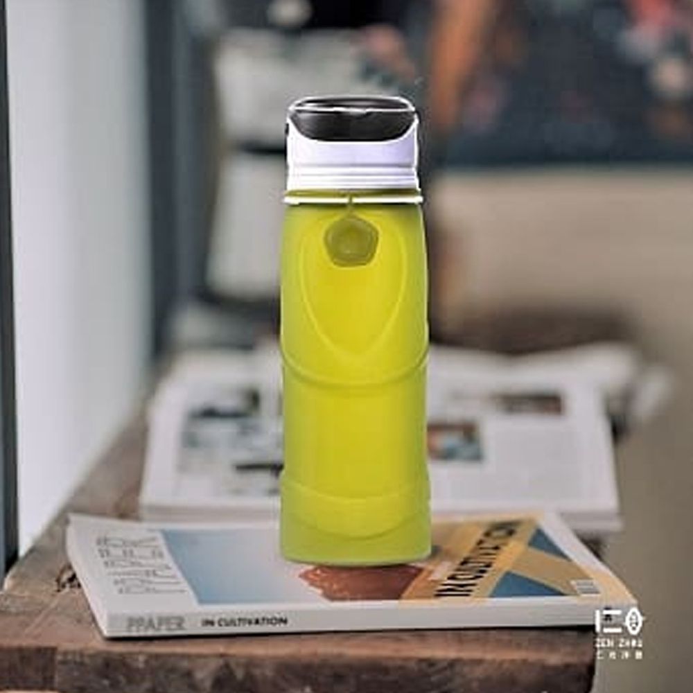 仁舟淨塑 - 捲捲矽光瓶-大地綠