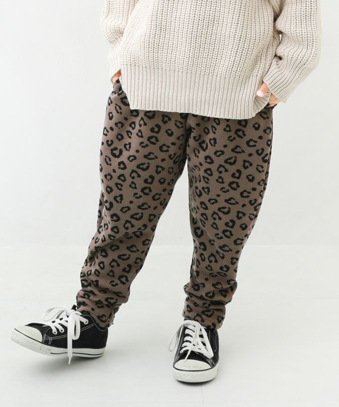 日本 devirock - RICH WARM 刷毛保暖哈倫寬鬆長褲-迷彩2-軍綠