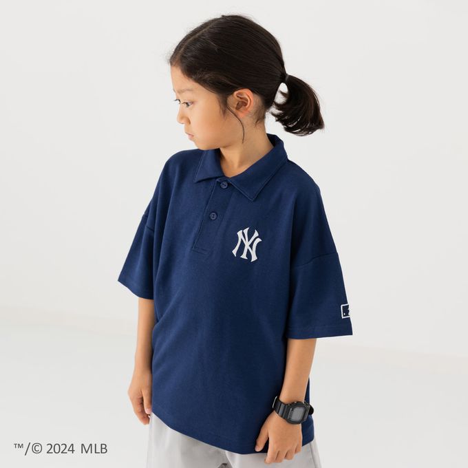 日本 Chil2 - MLB聯名 經典短袖polo衫-奧克蘭運動家-濃綠