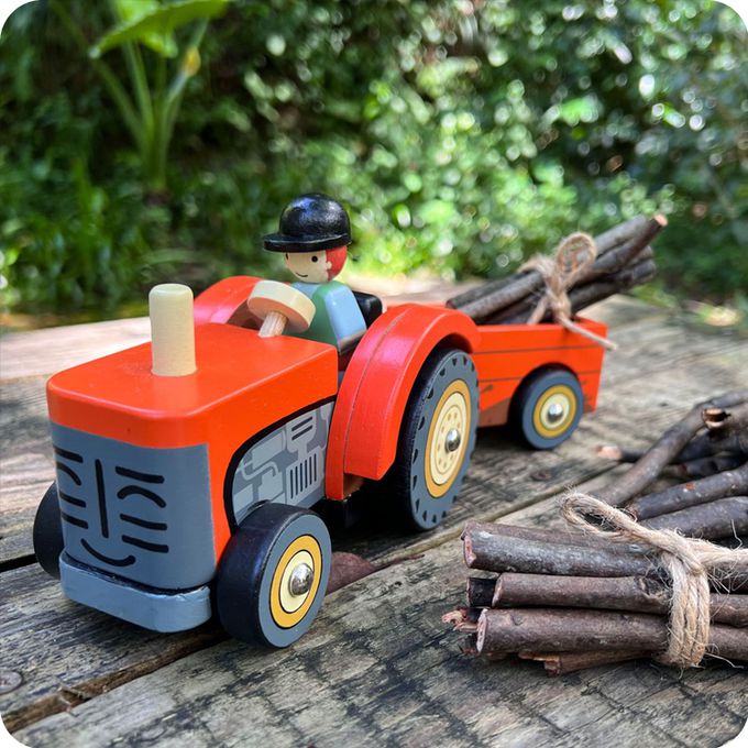 美國 Tender Leaf - 動物農莊拖拉機